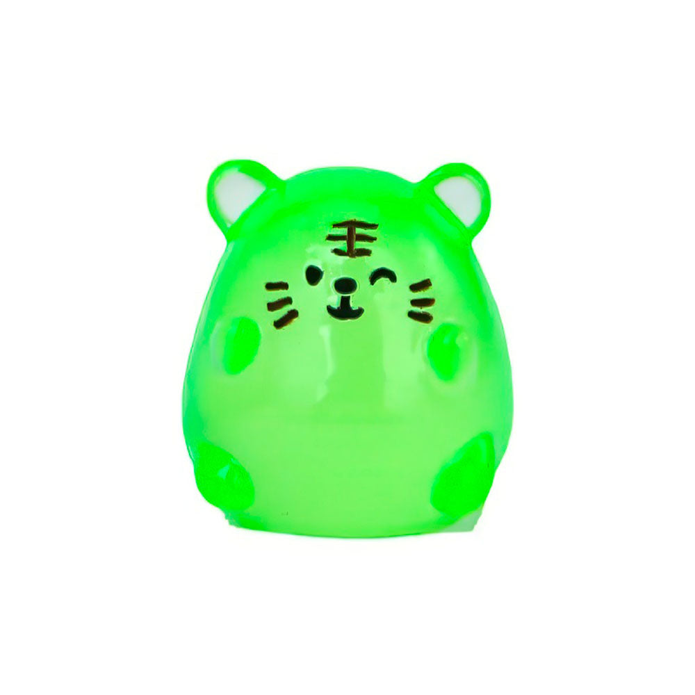 Mini Figurine en Résine Gabby Chat Vert Lumineux