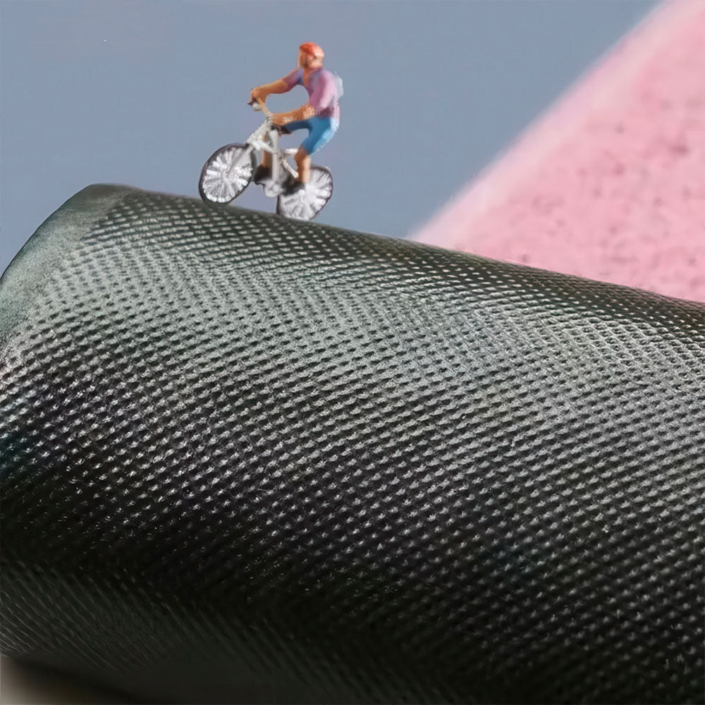 Petit Tapis d'entrée Forme Chat Roux Endormi