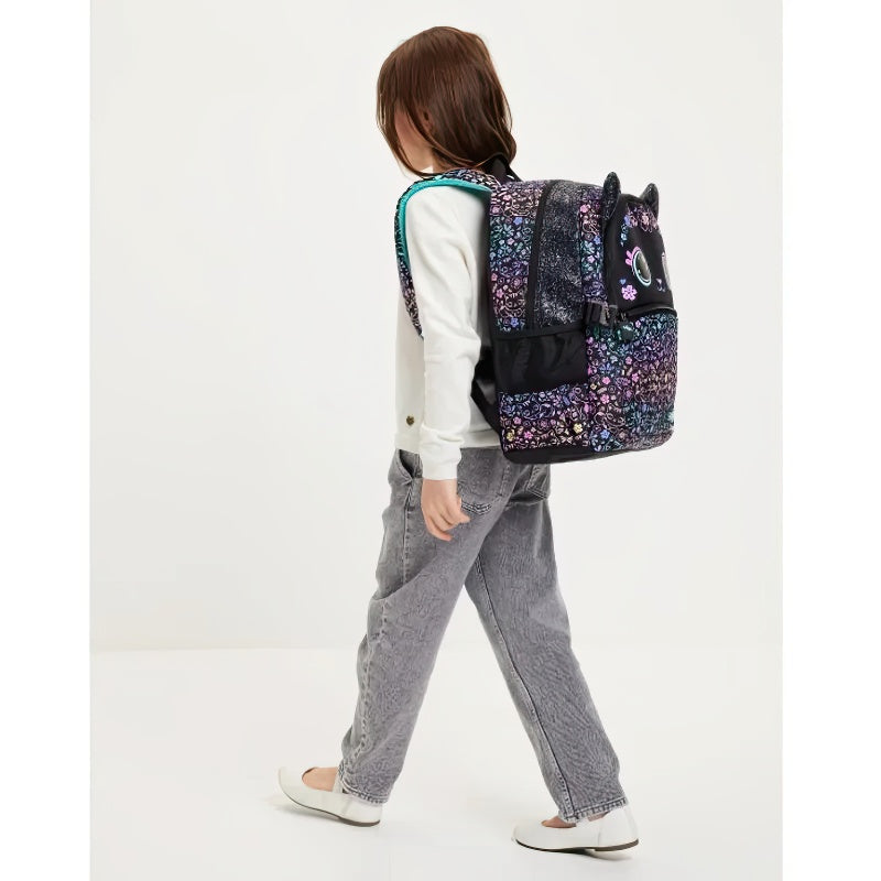 Sac à Dos Pour Fille Motif Chat Kawaii Bretelles Réglable et Confortables
