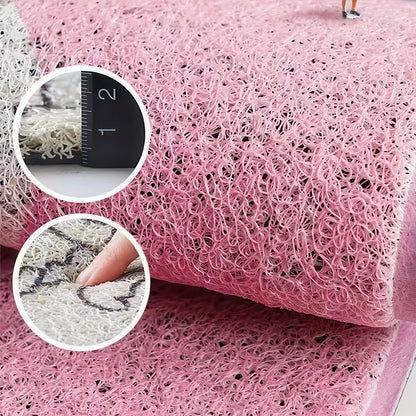 Petit Tapis Motif Chaton Roux et Blanc Pour Entrée