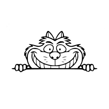 Chat Noir Cheshire Disney Autocollant