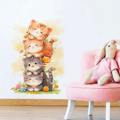Stickers Déco Chatons Adorables pour Chambre Enfant